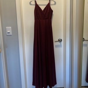 Lulus Burgundy Dress